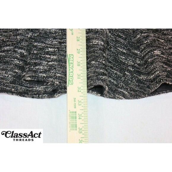 J. Crew tweed cap sleeve sheath dress Cotton Blend Zip Back size 0 - Picture 6 of 8